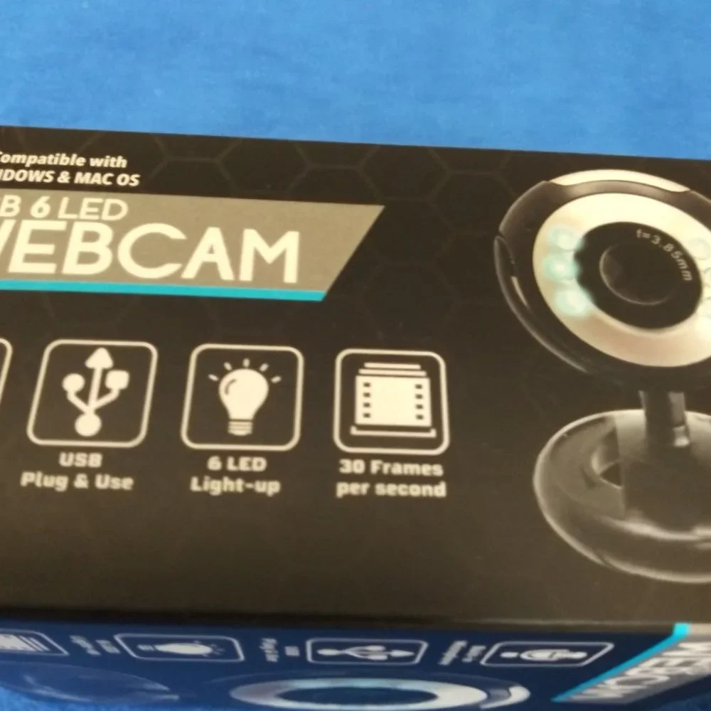 USB 6 LED Light-Up WEBCAM